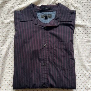 Slim Fit Banana Republic Button Down Stripe Shirt